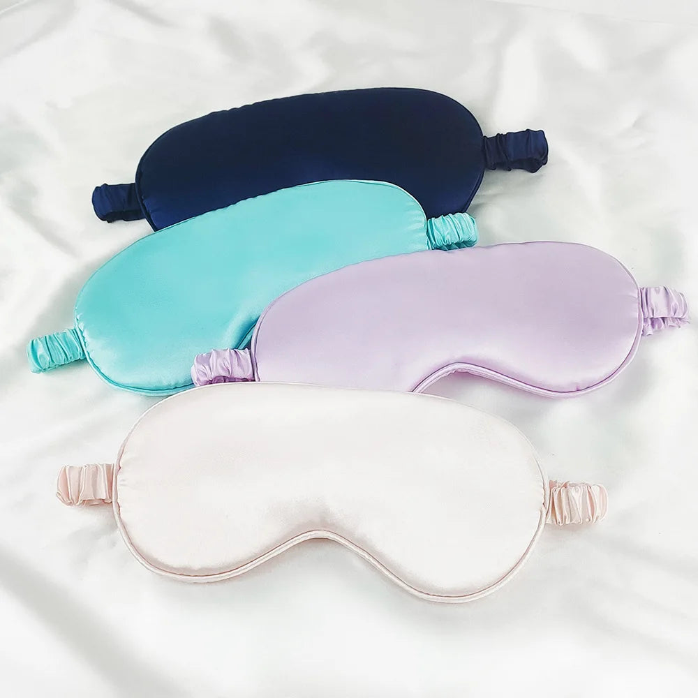 Rilanvo Imitated Silk Sleep Eye Mask – Luxurious Comfort for Your Sweet Dreams