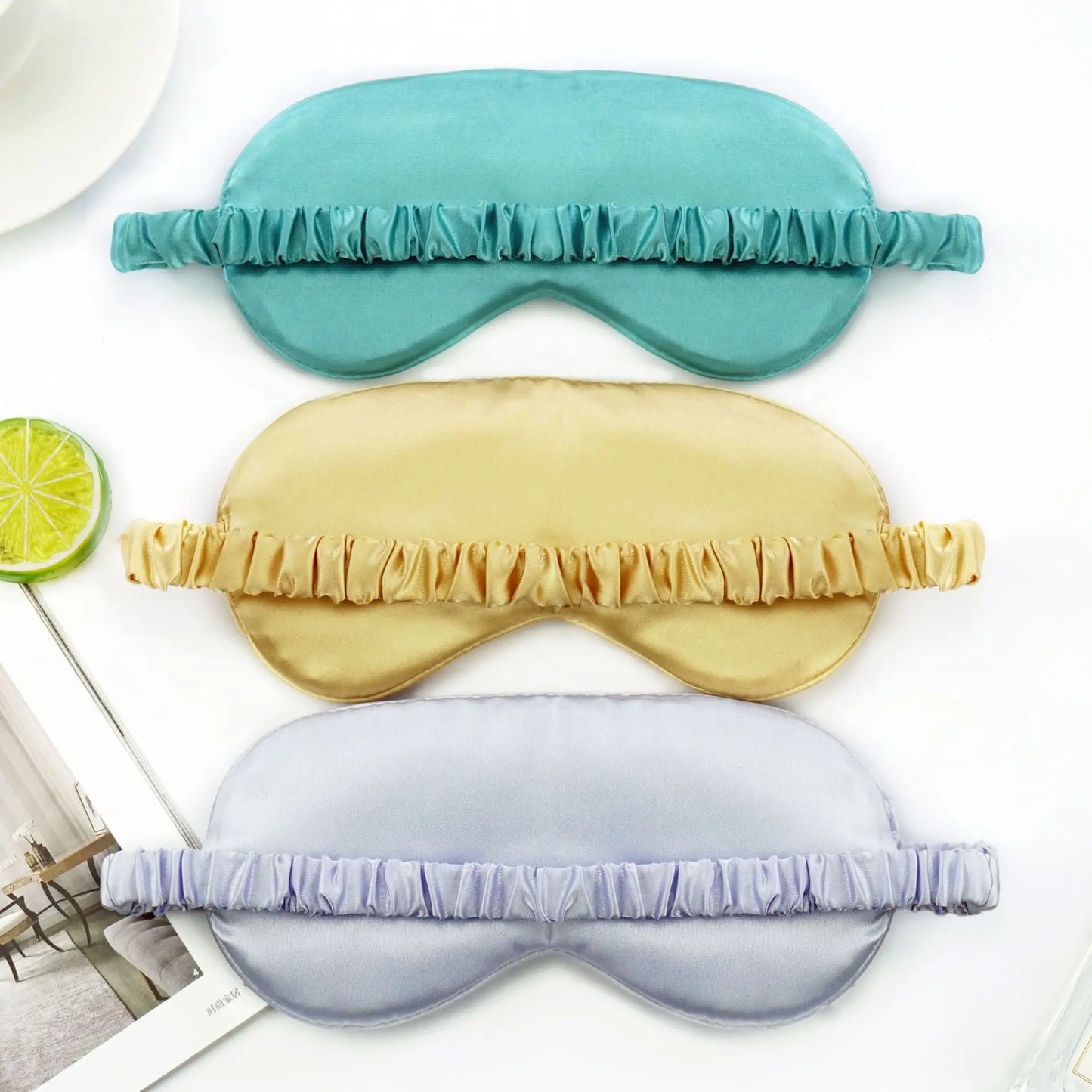Rilanvo Imitated Silk Sleep Eye Mask – Luxurious Comfort for Your Sweet Dreams