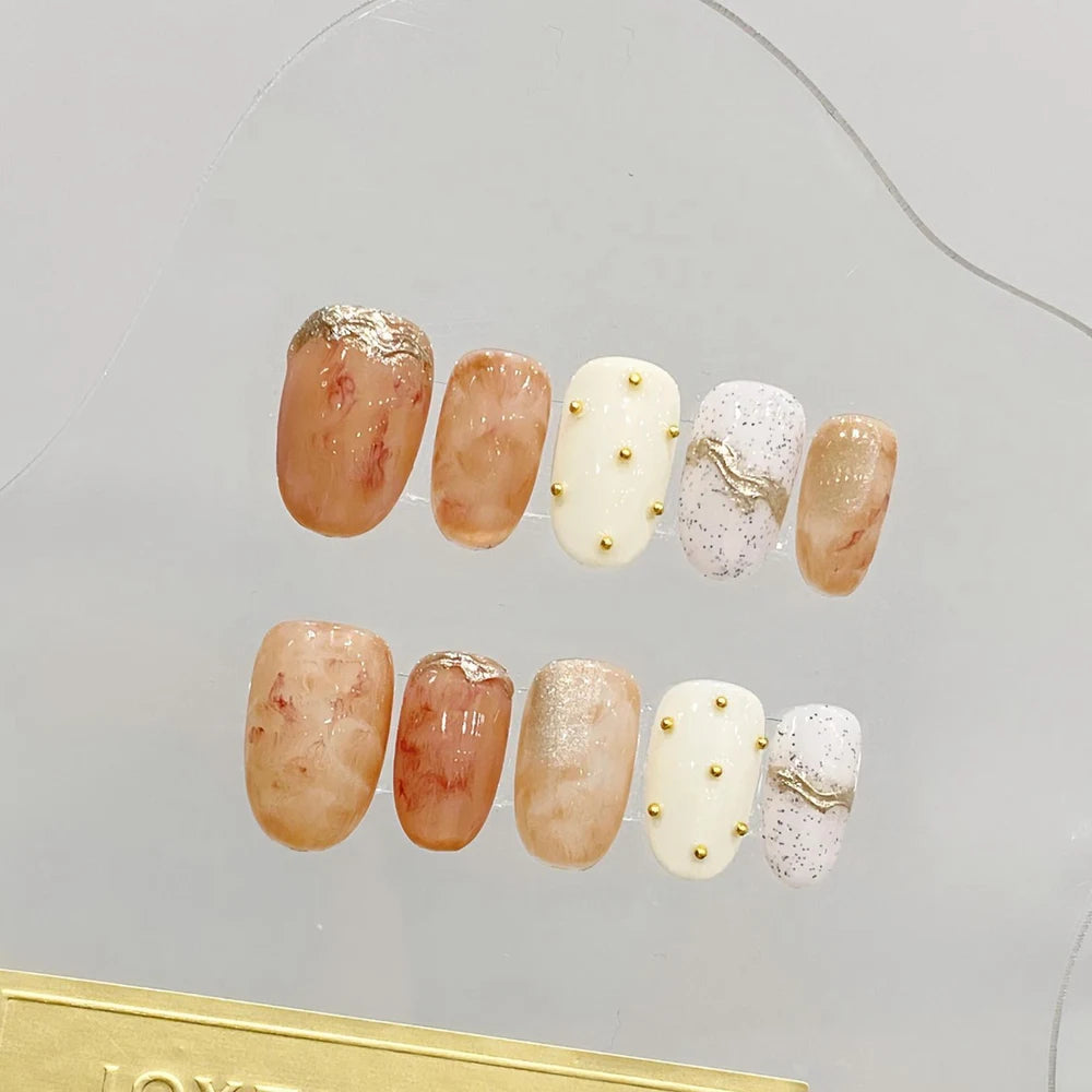 almond nail designs