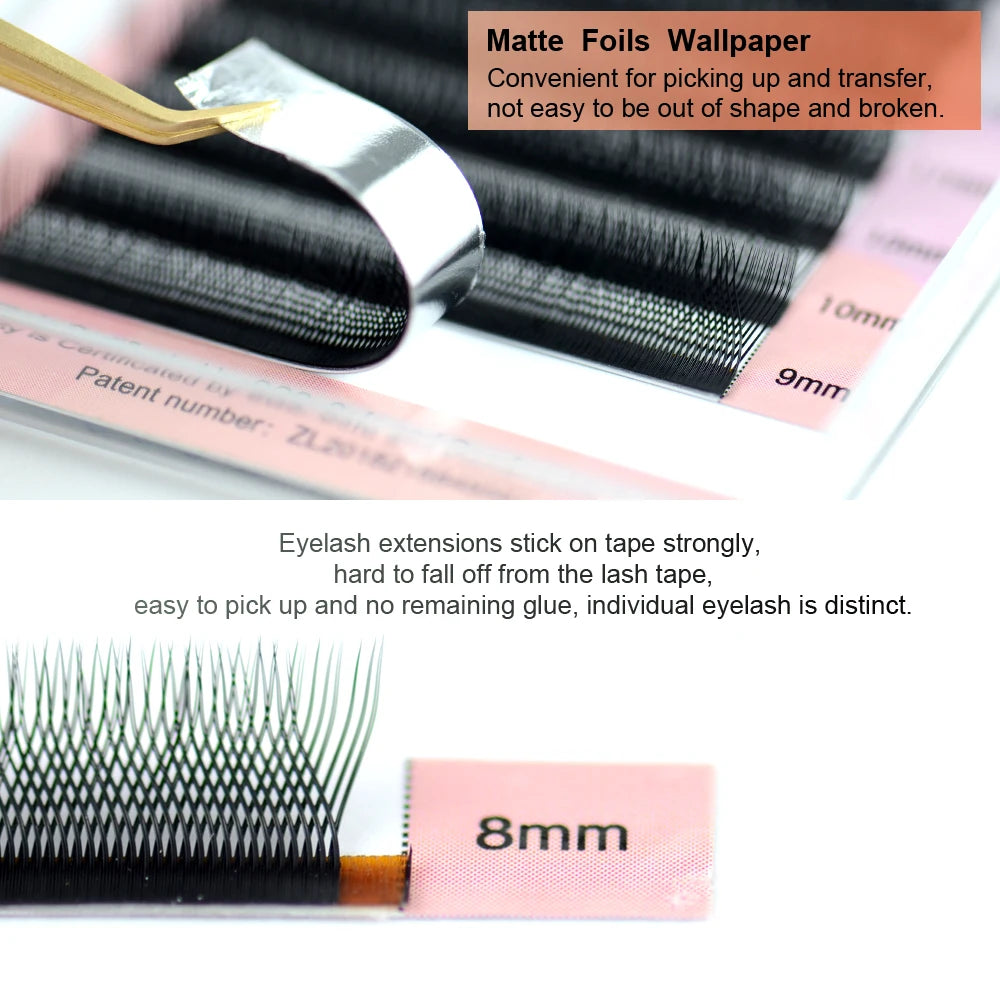 NAGARAKU YY Shape Triple Top Eyelash Extensions – Elevate Your Gaze with Interlaced Root Beauty
