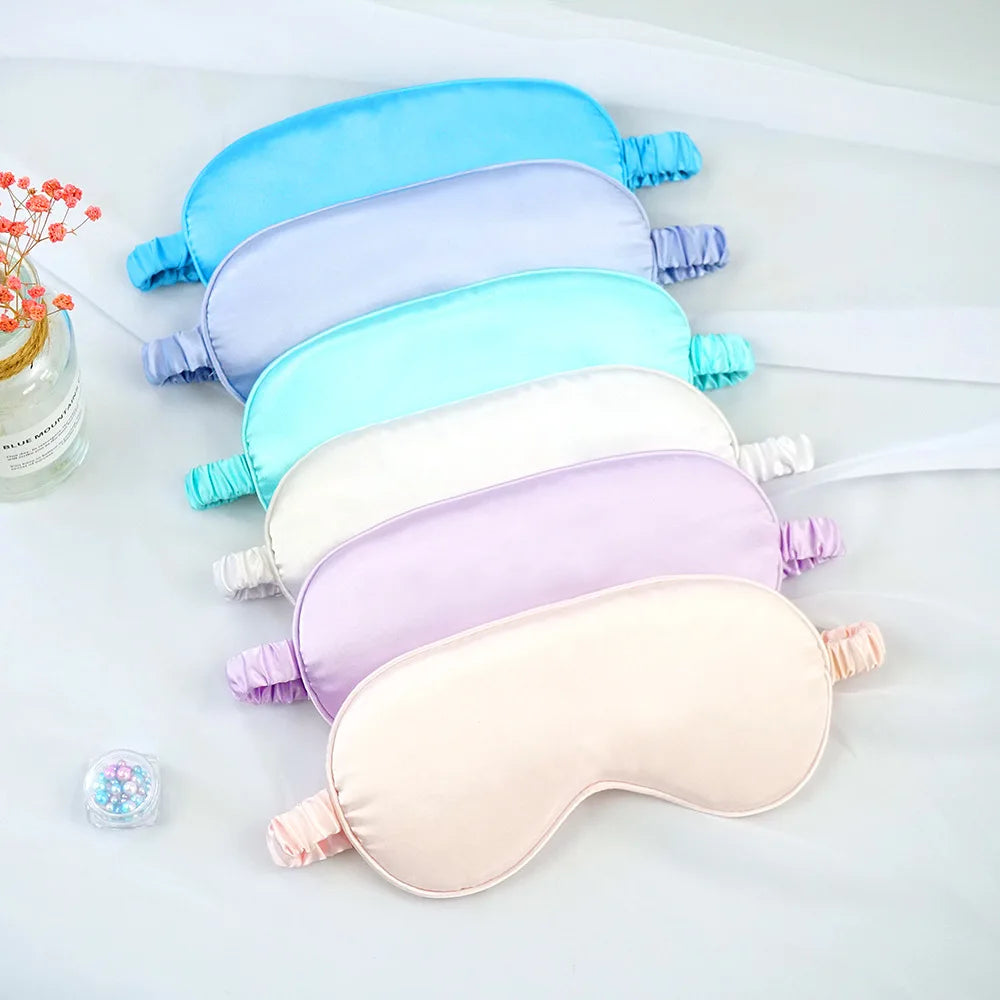 Rilanvo Imitated Silk Sleep Eye Mask – Luxurious Comfort for Your Sweet Dreams