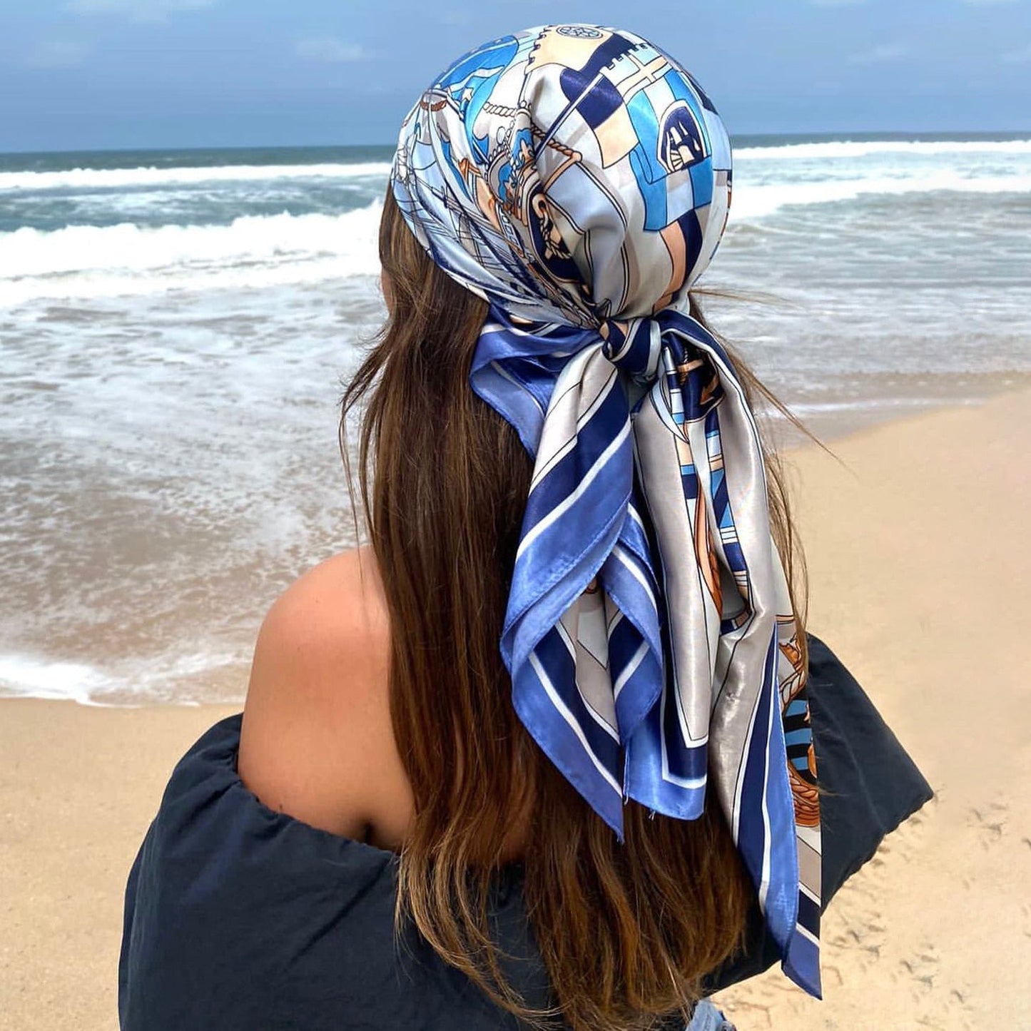 Lady Glams Silk Scarf Collection - For Four Seasons