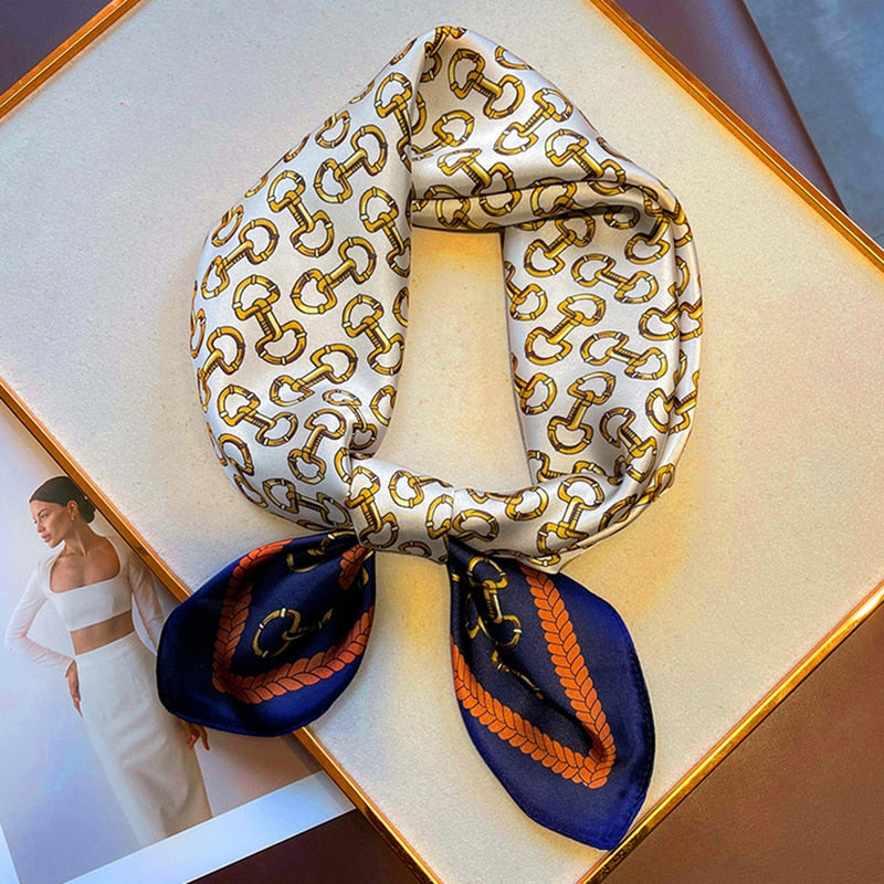 Lady Glams Luxury Silk Scarf Collection