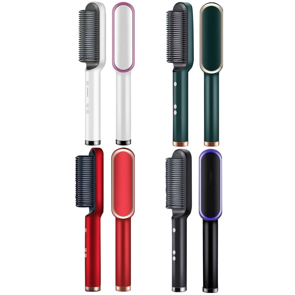 Hair Styling with the Multifunctional Hair Straightener Brush
