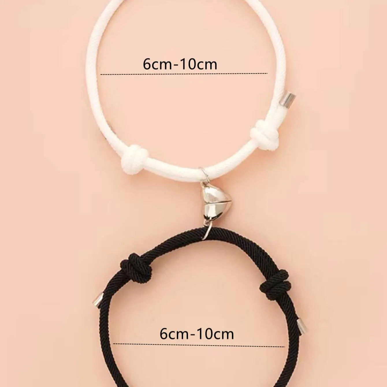 Lady Glams Chic Copper Charm Bracelet for Trendsetting Couples