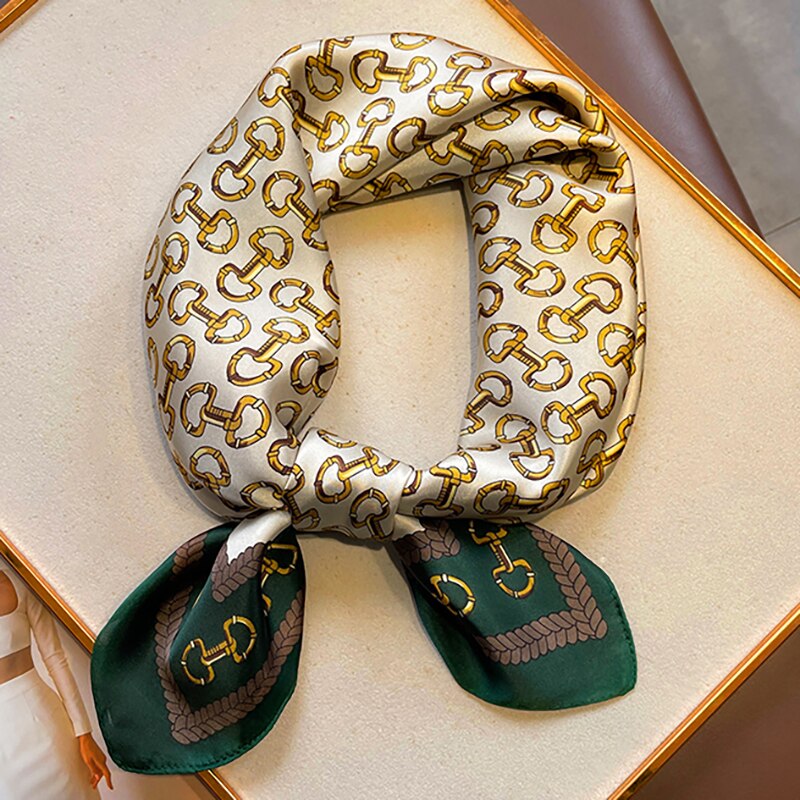 Lady Glams Luxury Silk Scarf Collection