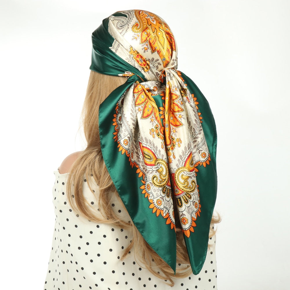 Lady Glams Silk Scarf Collection - For Four Seasons