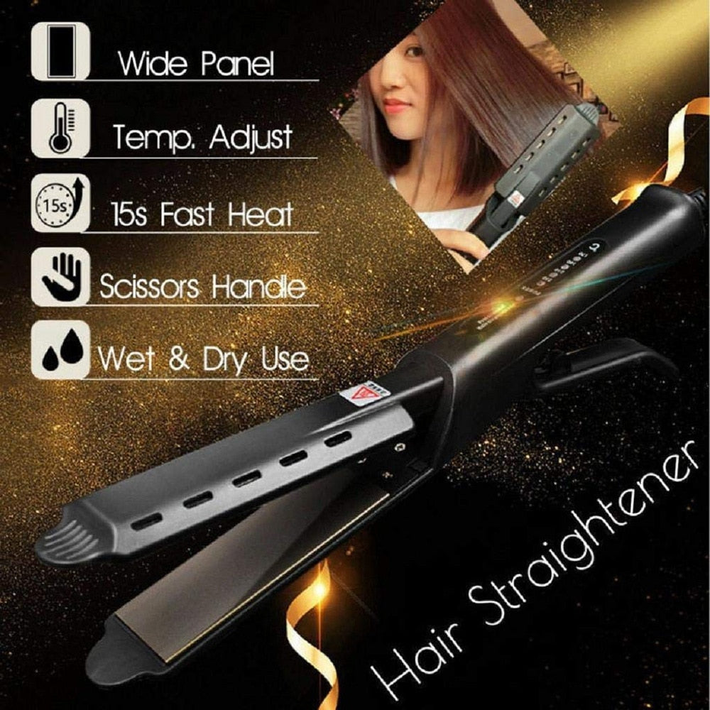 Lady Glams Curling And Straightening Dual Use Hair Straightening Splint