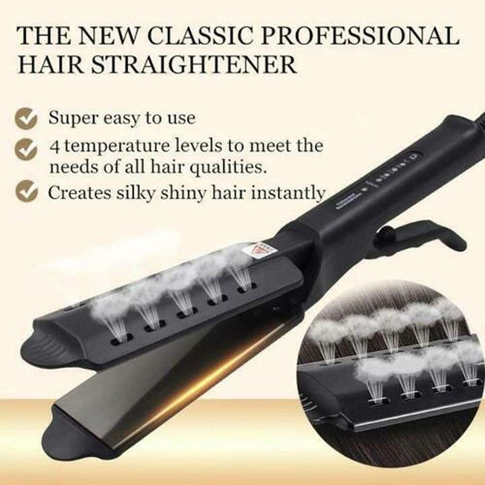 Lady Glams Curling And Straightening Dual Use Hair Straightening Splint