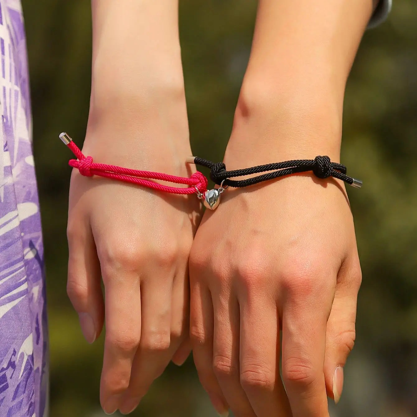 Lady Glams Chic Copper Charm Bracelet for Trendsetting Couples