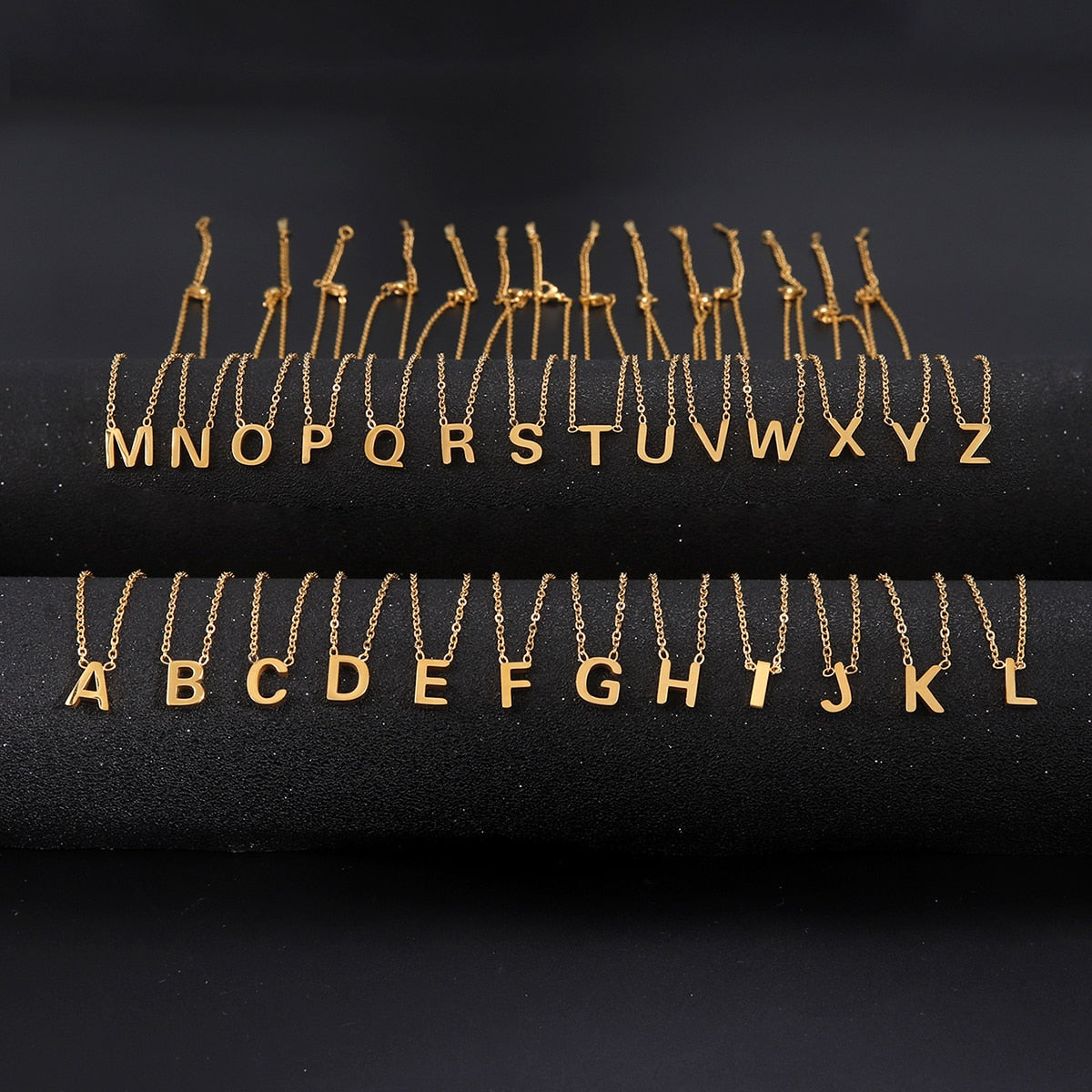 Minimalist Initial A-Z Letter Necklace for Women