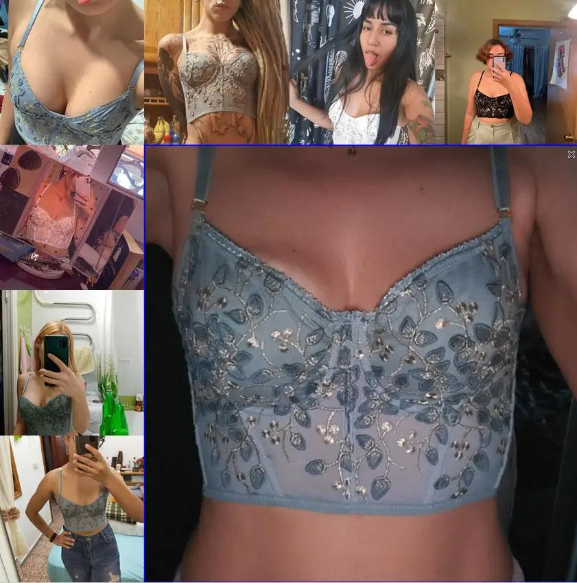 Bra Cropped Tops