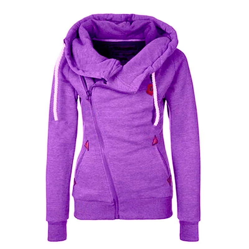 Lady Glams Warm Fashion Damen Hoodie: Umarmen Sie gemütliche Eleganz