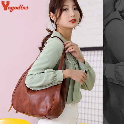 Yogodlns Vintage Women Hand Bag - Elevate Your Style with Timeless Luxury and Classic Design