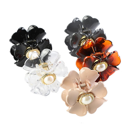 Molans Sweet Flower Shape Hair Clip: Bohemian Chic