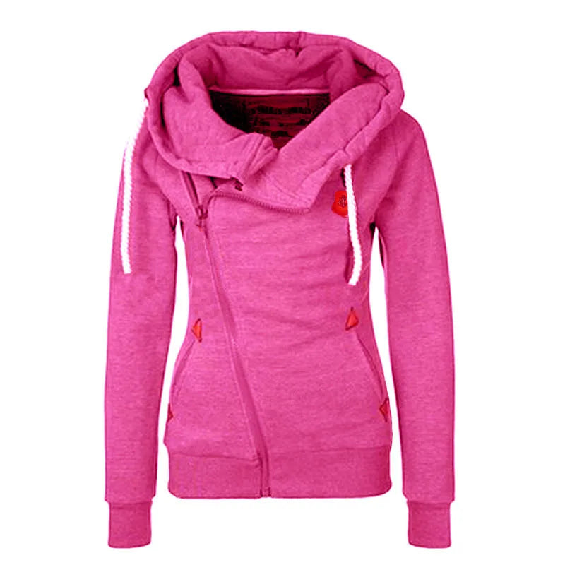 Lady Glams Warm Fashion Damen Hoodie: Umarmen Sie gemütliche Eleganz