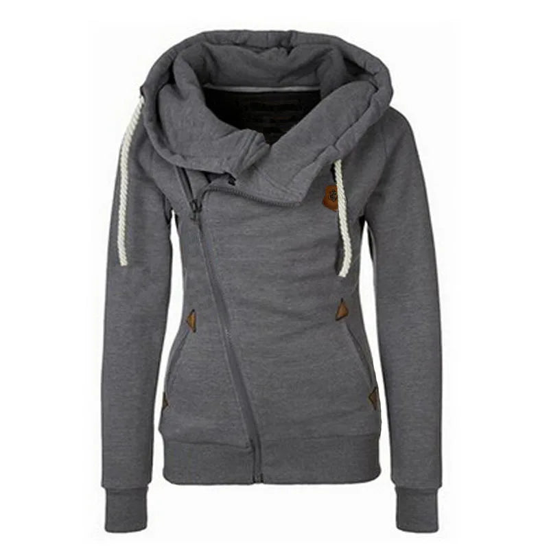 Lady Glams Warm Fashion Damen Hoodie: Umarmen Sie gemütliche Eleganz