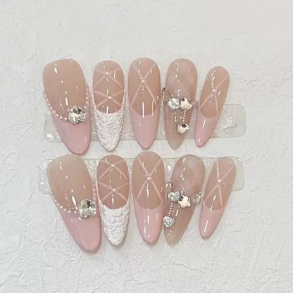 almond nail designs