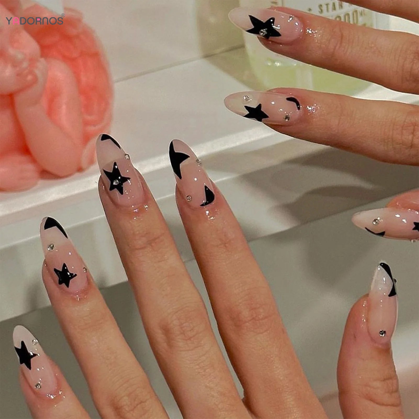 almond shape nail designs