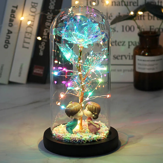 Hot LED Enchanted Galaxy Rose - A Magical and Romantic Gift for Valentine’s Day