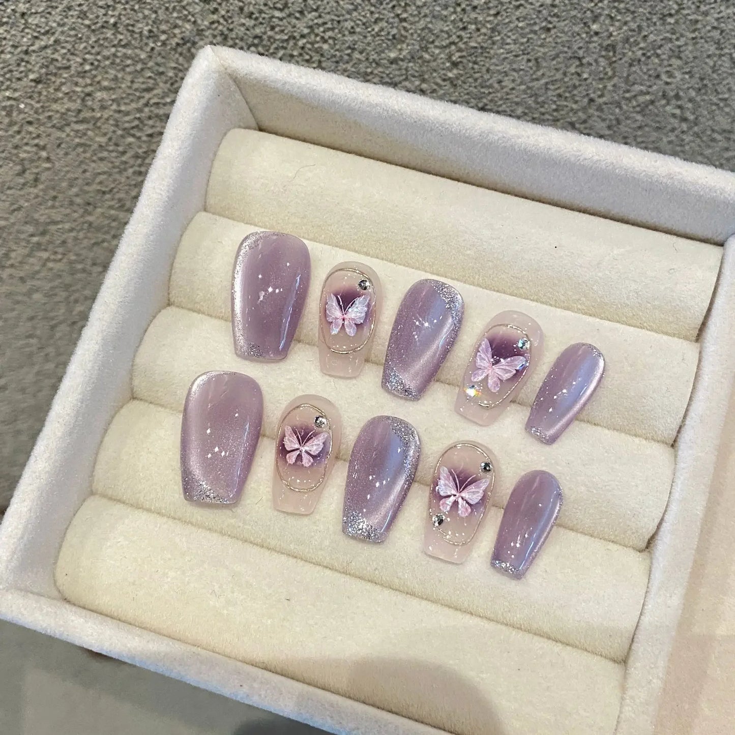 different nail shapes