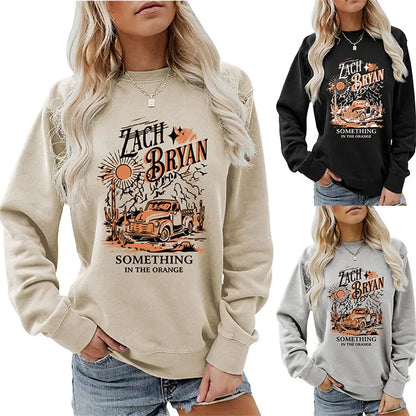 Lady Glams New Autumn/Winter Cotton Crewneck Hoodie: Cozy Comfort for Chilly Days