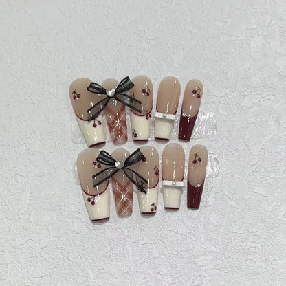 coffin shaped nails