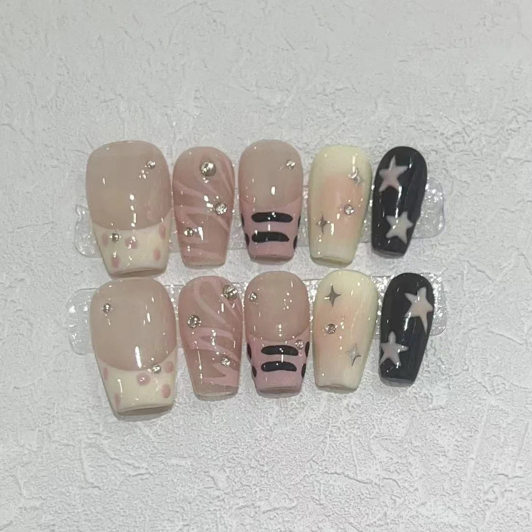 coffin shaped nails