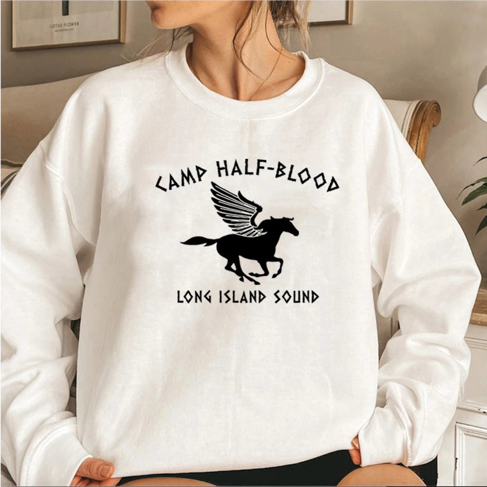 Lady Glams Camp Half-Blood Sweatshirt: Embrace Your Demigod Style