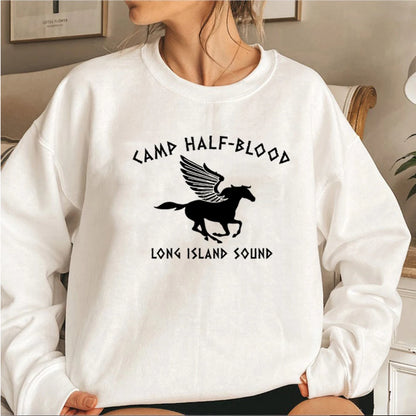 Lady Glams Camp Half-Blood Sweatshirt: Umarme deinen Halbgott-Stil