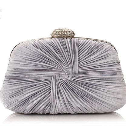 Lady Glams Diamond Studded Evening Clutch - A Shimmering Symphony of Elegance