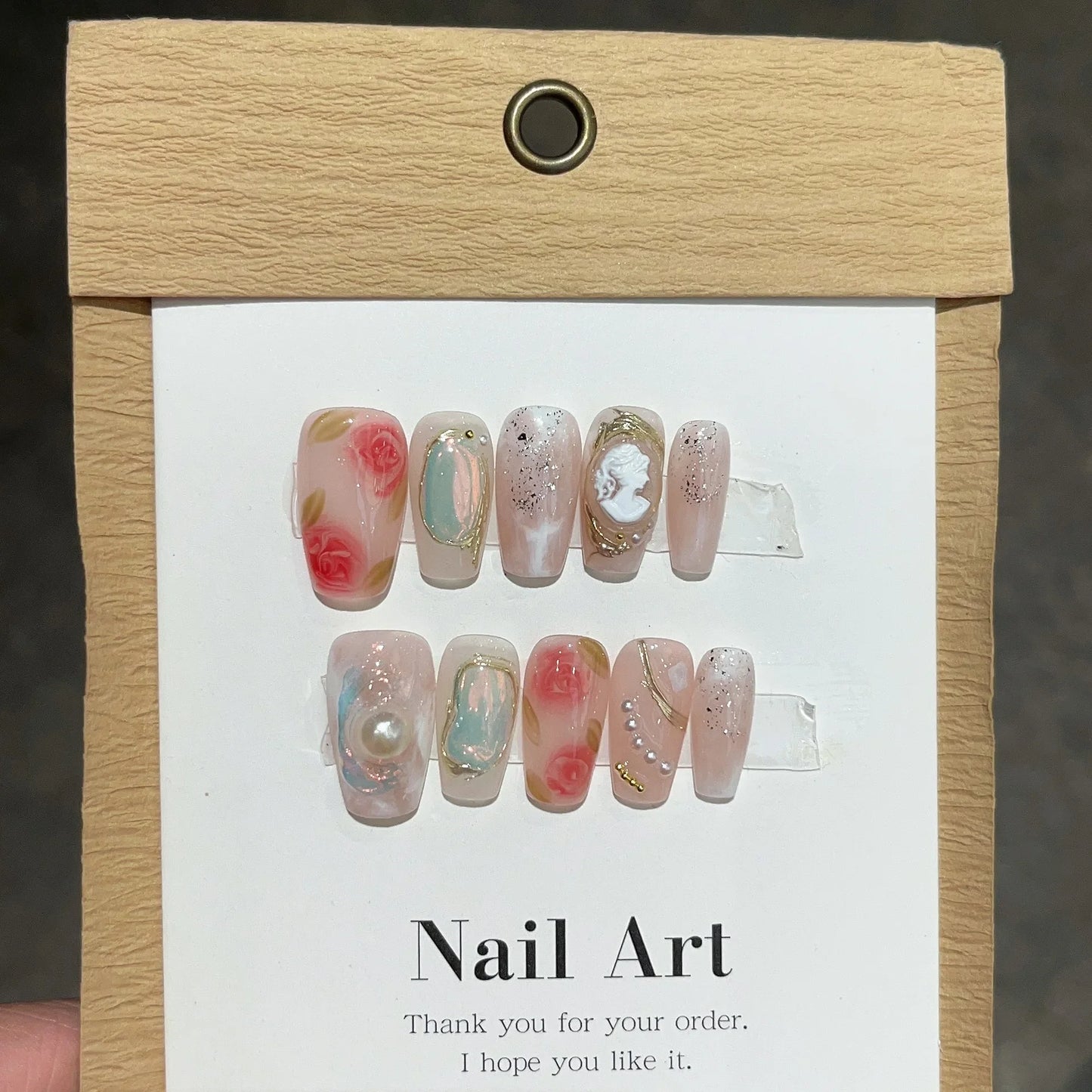 different nail shapes