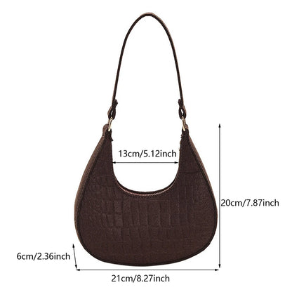 Lady Glams Retro Leisure Pure Felt Handbag