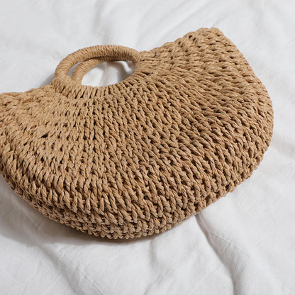 Yogodlns Summer Handmade Straw Bag - Embrace Bohemian Elegance