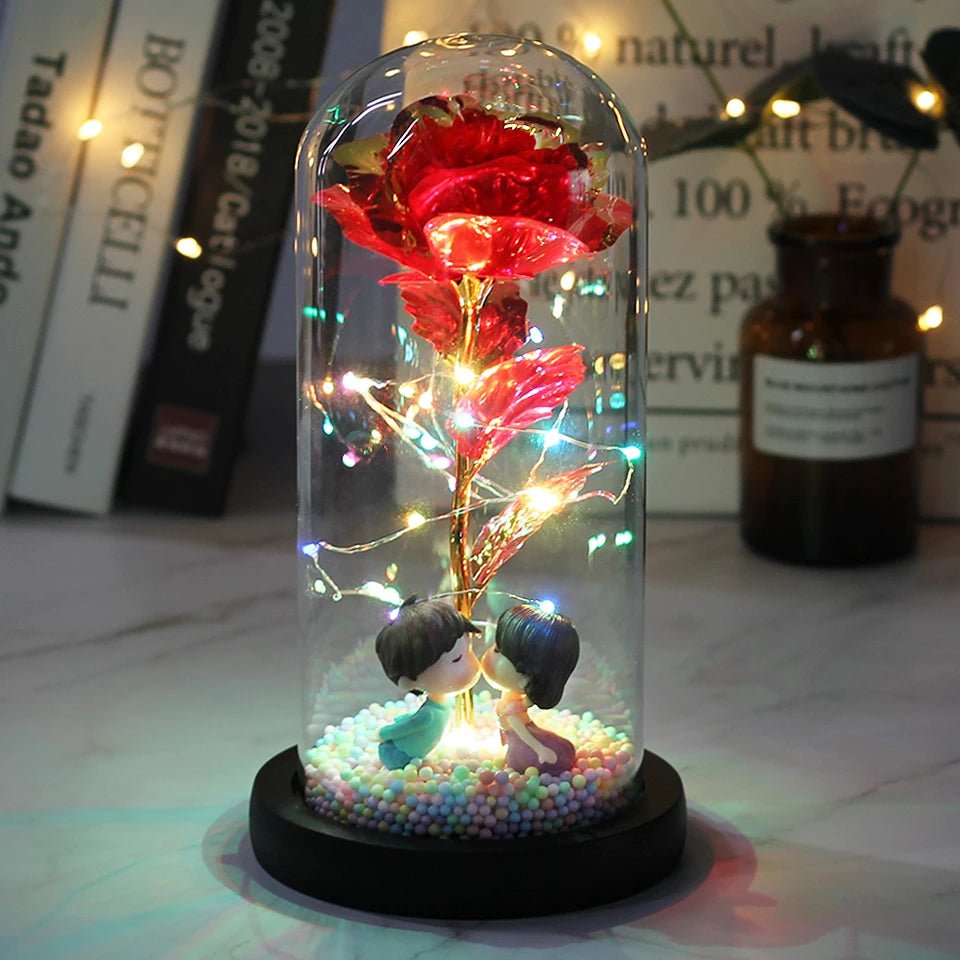 Heiße LED Enchanted Galaxy Rose - Ein zauberhaftes und romantisches Geschenk zum Valentinstag