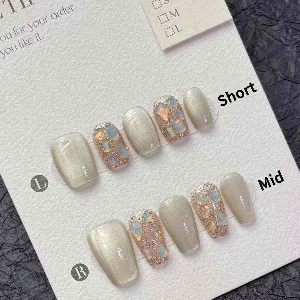 rhinestone nail designs