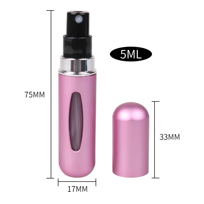 Lady Glams - Mini Perfume Atomizer - Your Portable Fragrance Companion