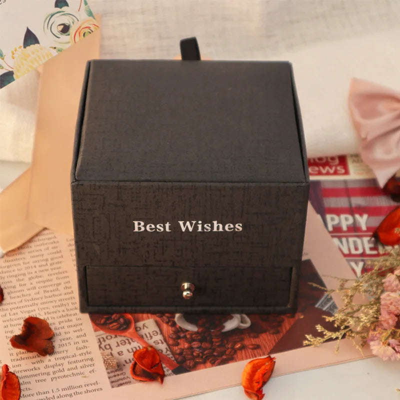 I Love You Heart Rose Gift Box - A Romantic and Fashionable Gift for Your Loved One