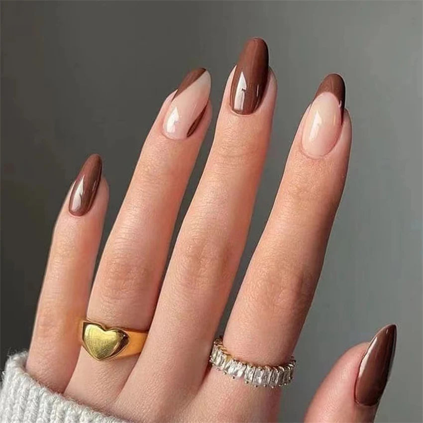 short almond nails