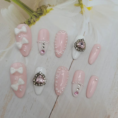 almond nail designs