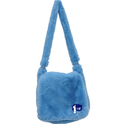 Lady Glams 2024 Y2K Faux Fur Designer Bag - Unleash Your Style with Plush Luxury