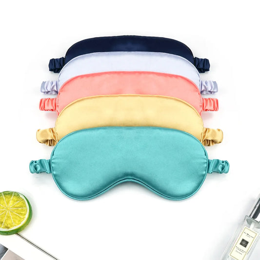 Rilanvo Imitated Silk Sleep Eye Mask – Luxurious Comfort for Your Sweet Dreams