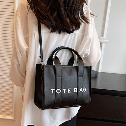 Lady Glams Fashion Tote Bag – Verleihen Sie Ihrem Casual Chic mit einer neuen Umhängetasche aus PU-Leder für Damen ein neues Aussehen