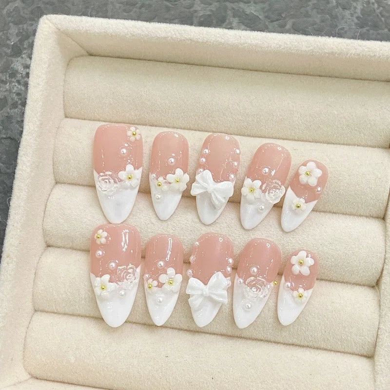 almond nail designs