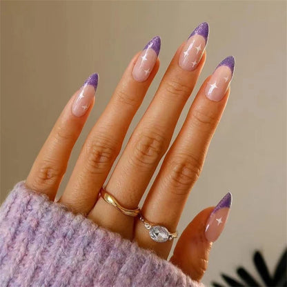 short almond nails