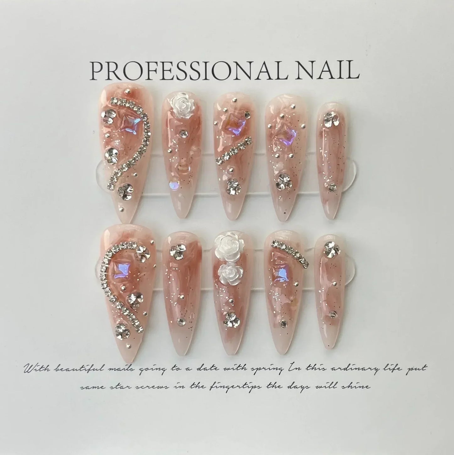 almond shape nail designs