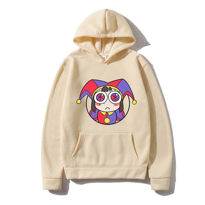 Lady Glams THE AMAZING DIGITAL CIRCUS Hoodie: Where Fashion Meets Whimsy