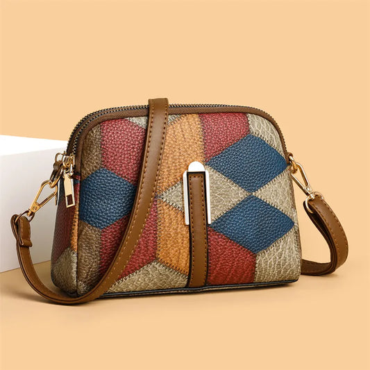 Lady Glams Vintage Female Shoulder Bag - Elevate Your Style with Fashionable Flair