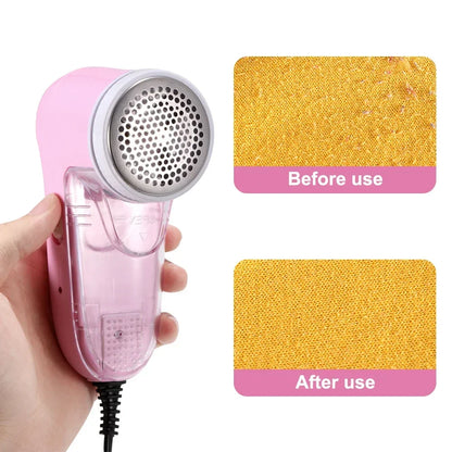 Lady Glams  Portable Lint Remover for Clothing – Electric Fabric Shaver, Sweater Clothes Lint Cleaning Tool with USB Charging