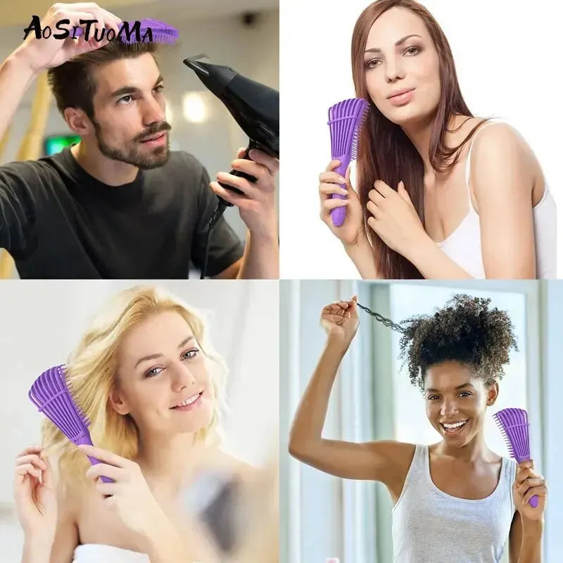 AOSITUOMA 1pc Vent Detangling Hair Brush: Simple, Durable, and Anti-Static